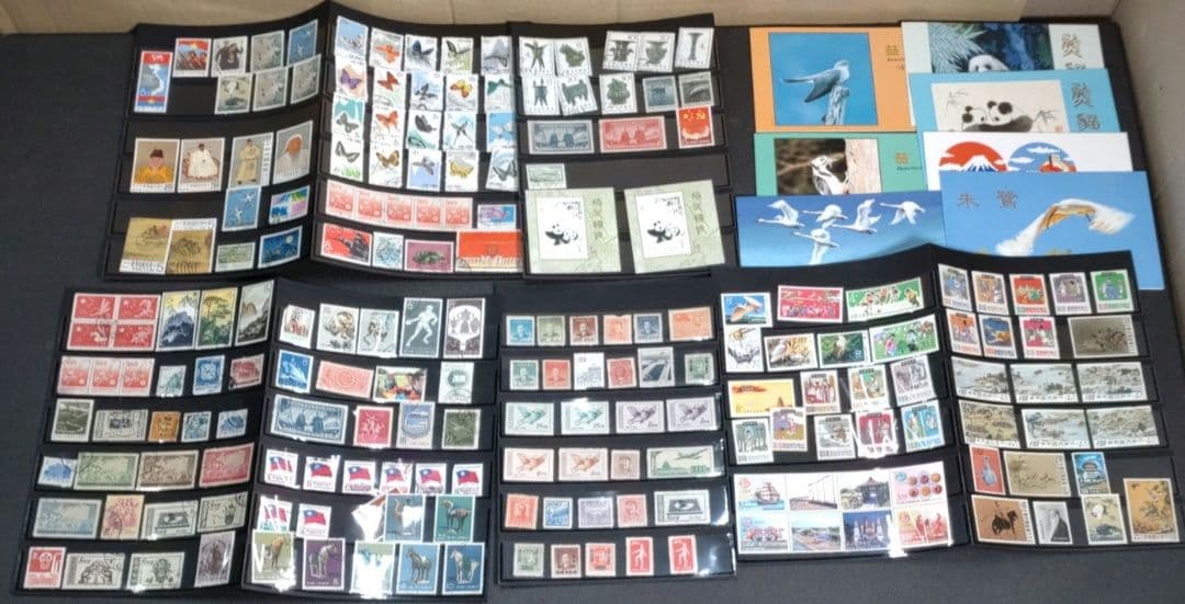 中国切手　消印あり、無し　混同　パンダ・日中青年友好交流など　切手まとめ 中国切手 まとめ売り 中国切手 パンダ切手 8種の買取実績 | 買取専門