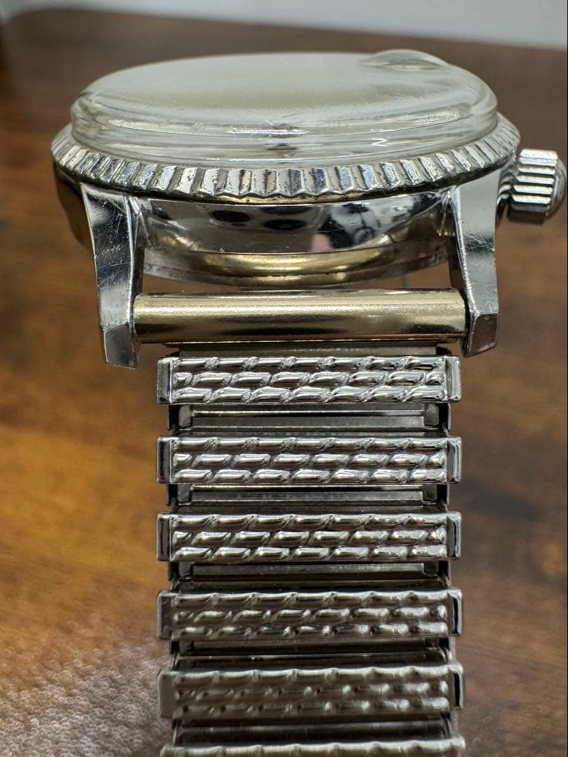 激レア シチズン ALDS 51301a-Y 銀文字盤 稼働 デッドストック