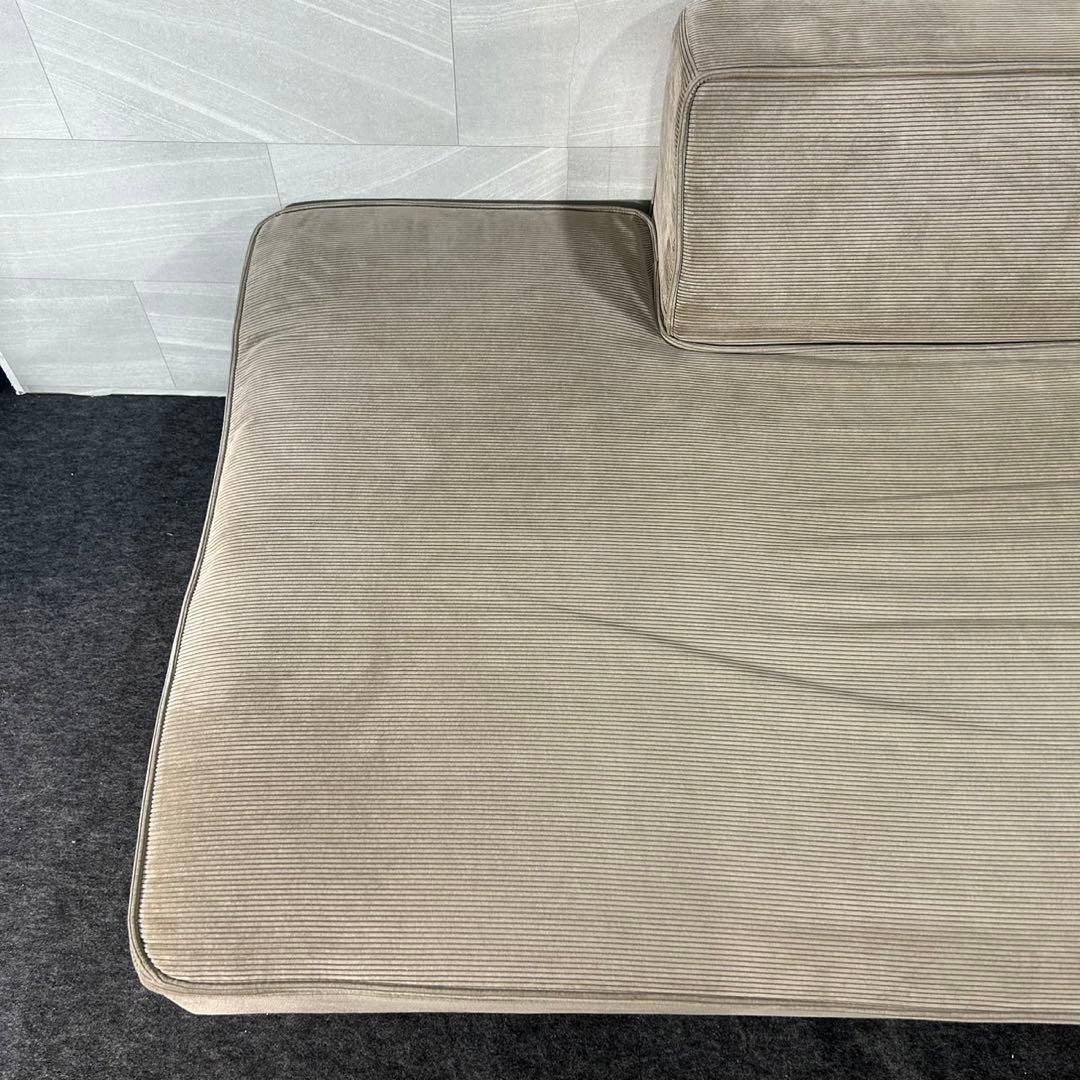 FALT カウチソファ コーデュロイ 4人掛け 北欧 モダン 家具 d4055