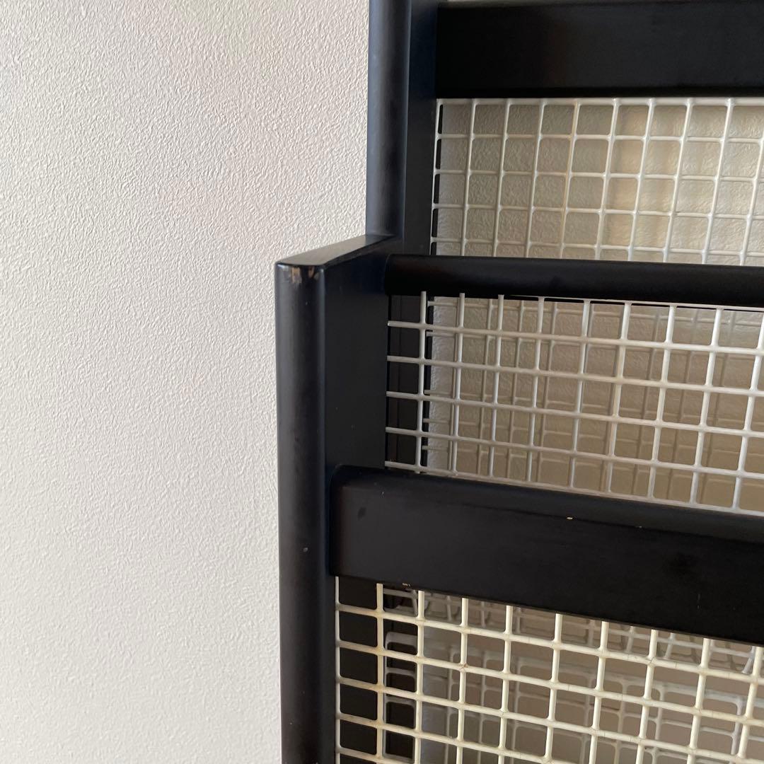 80-90s カリモク マガジンラック レトロモダン ミッドセンチュリー