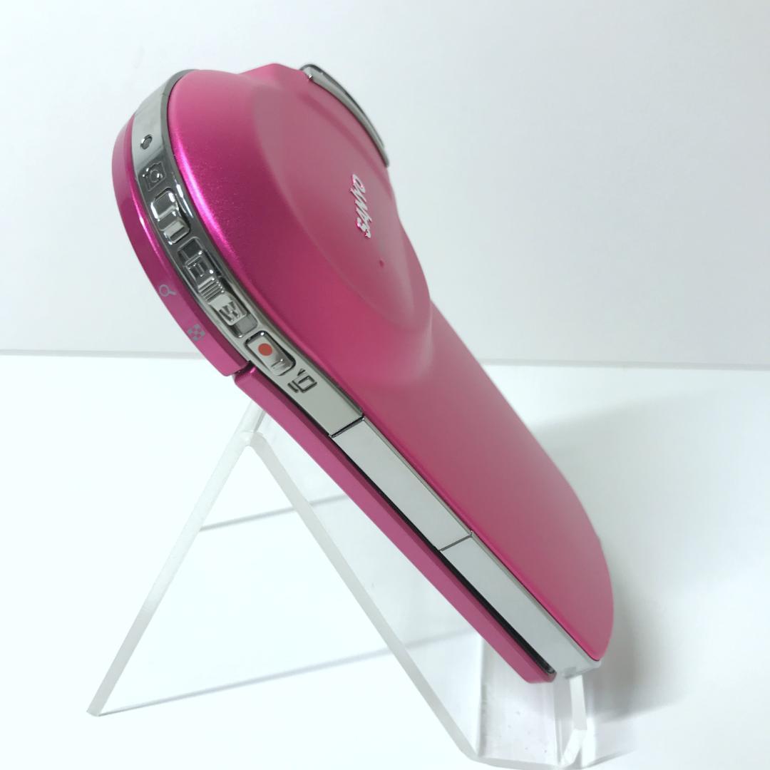 【未使用】SANYO Xacti ザクティ DMX-CS1 ピンク ビデオカメラ