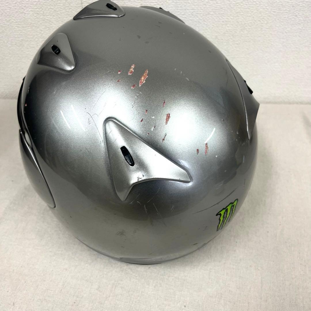 Arai フルフェイスヘルメット シルバー XL 61.62cm
