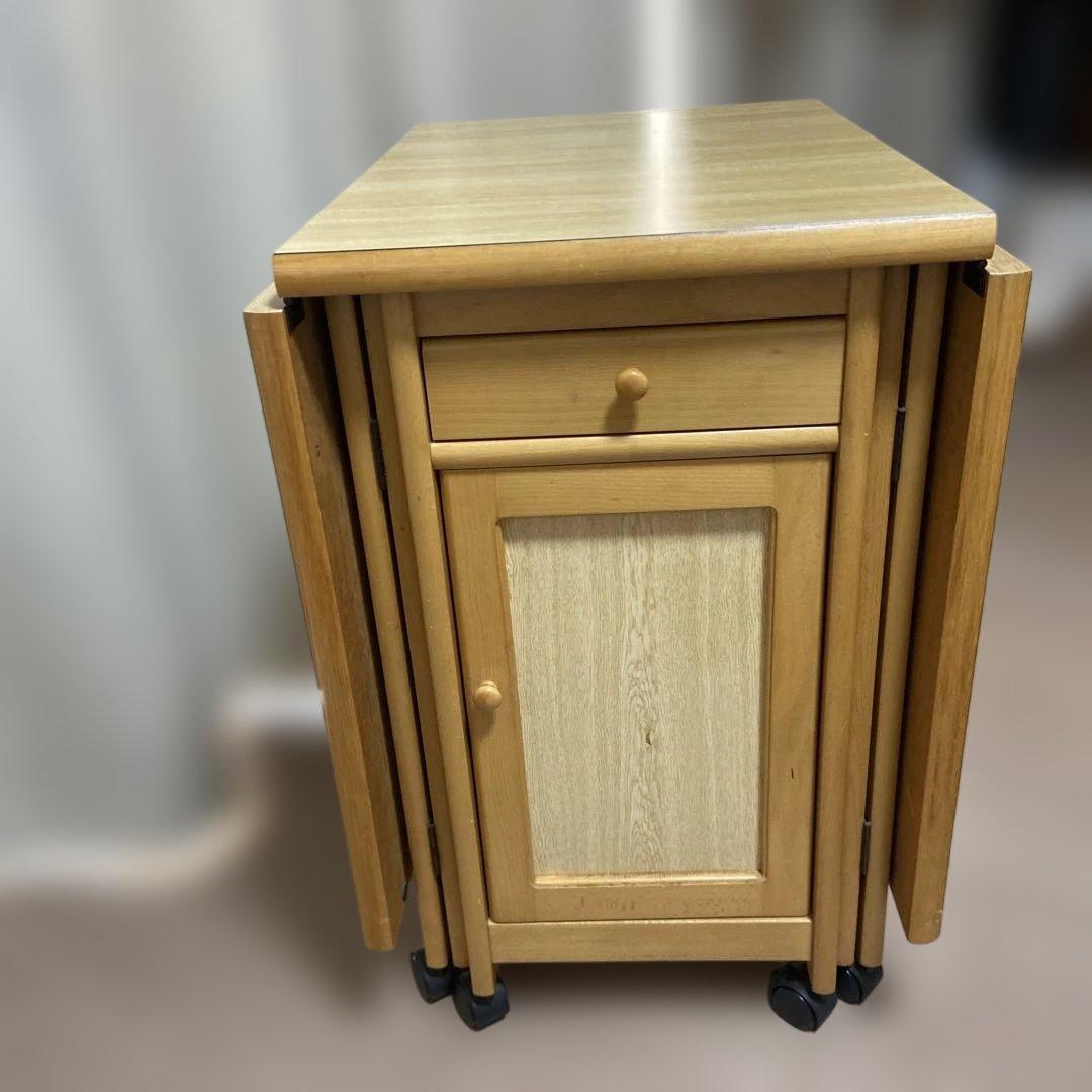 折りたたみミシン収納デスク