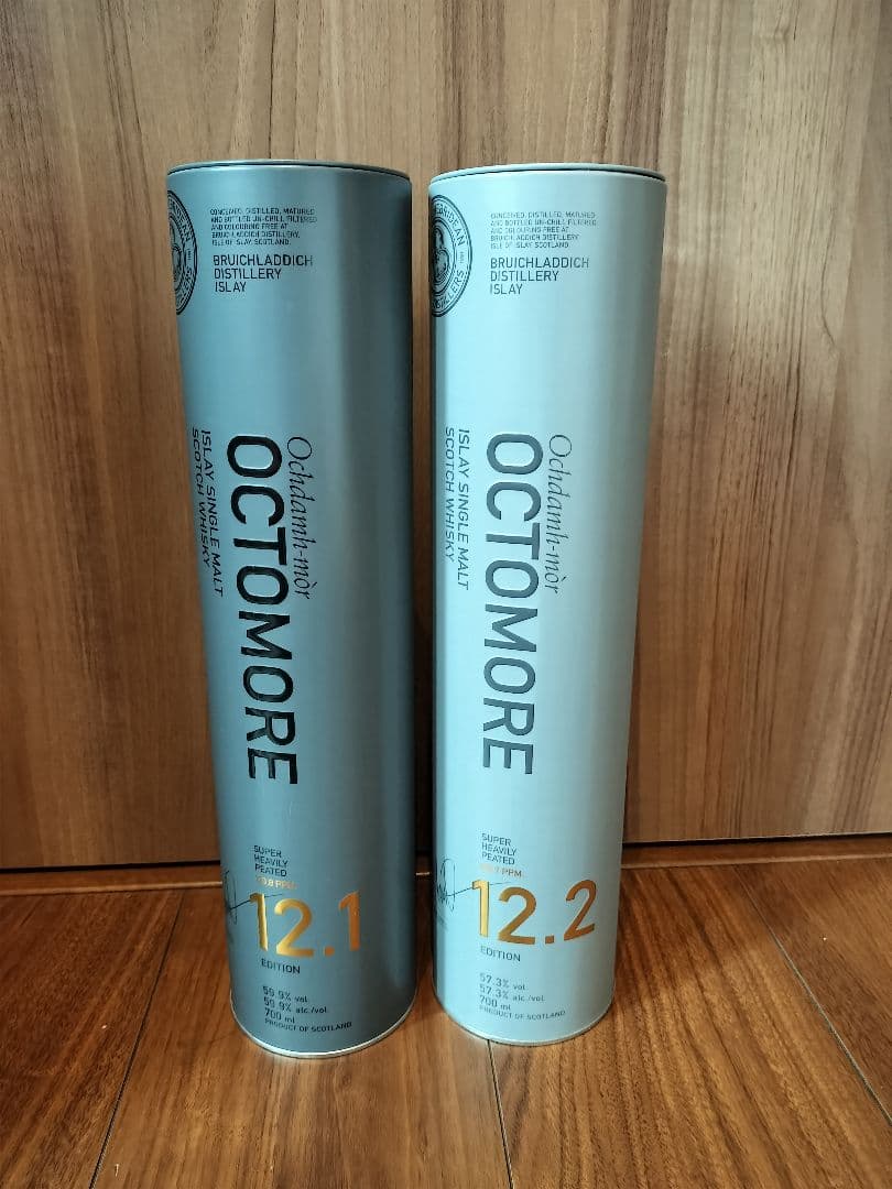 オクトモア 12.1 12.2 新品2本セット OCTOMORE ブルックラディ