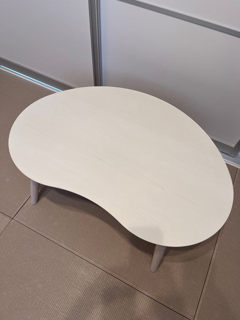 ニトリ豆型こたつ ヒーター内蔵　ホワイトウォッシュ ニトリ 豆型こたつ 【公式通販】