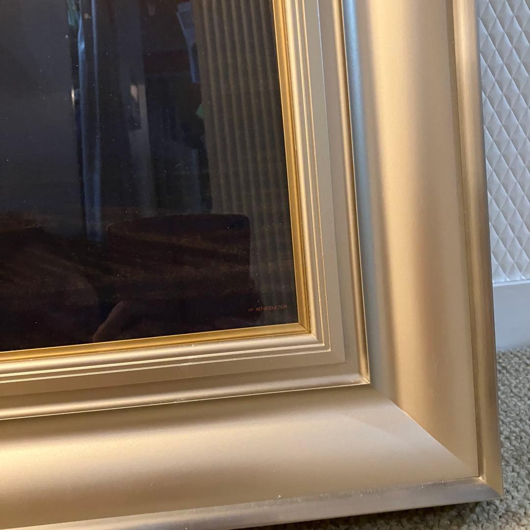 絵画　真作保証 平山郁夫「夕映薬師寺」複製画 P12号 額装 栞付 文化勲章