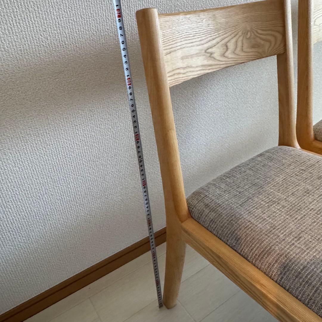 定価49580円　北欧風　天然木 ダイニング3点セット