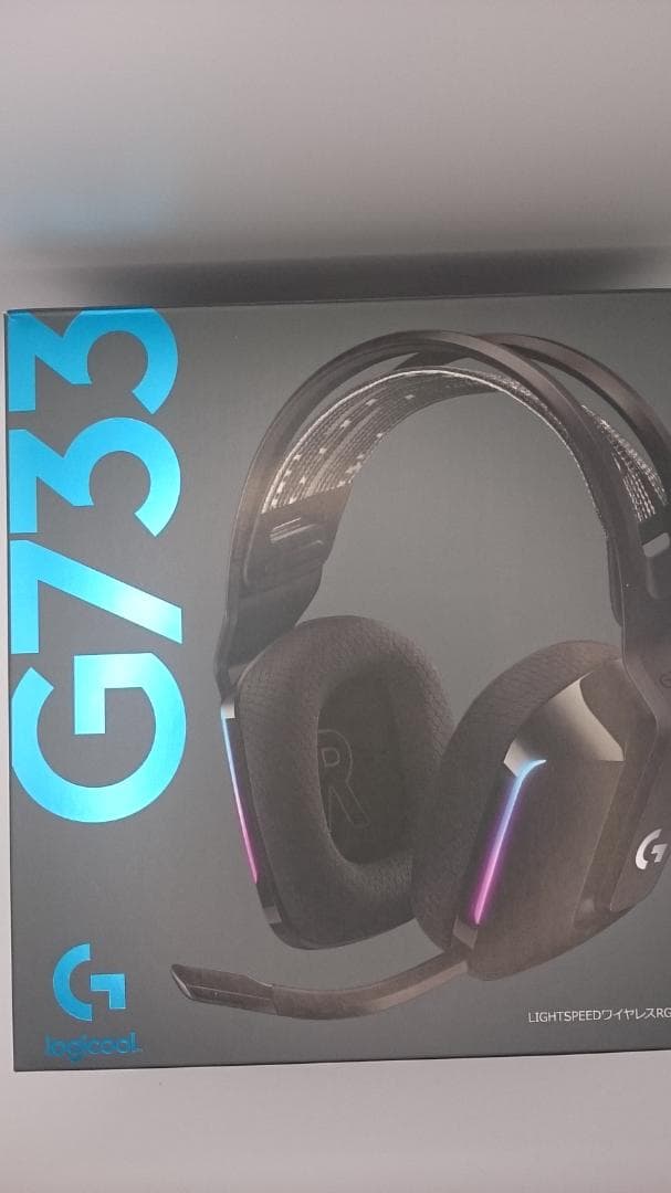 Logitech G733 ゲーミングヘッドセット 動作確認済み
