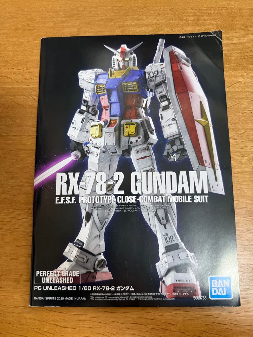 ネ*ル様 完成品 PG UNLEASHED 1/60 RX-78-2 ガンダム