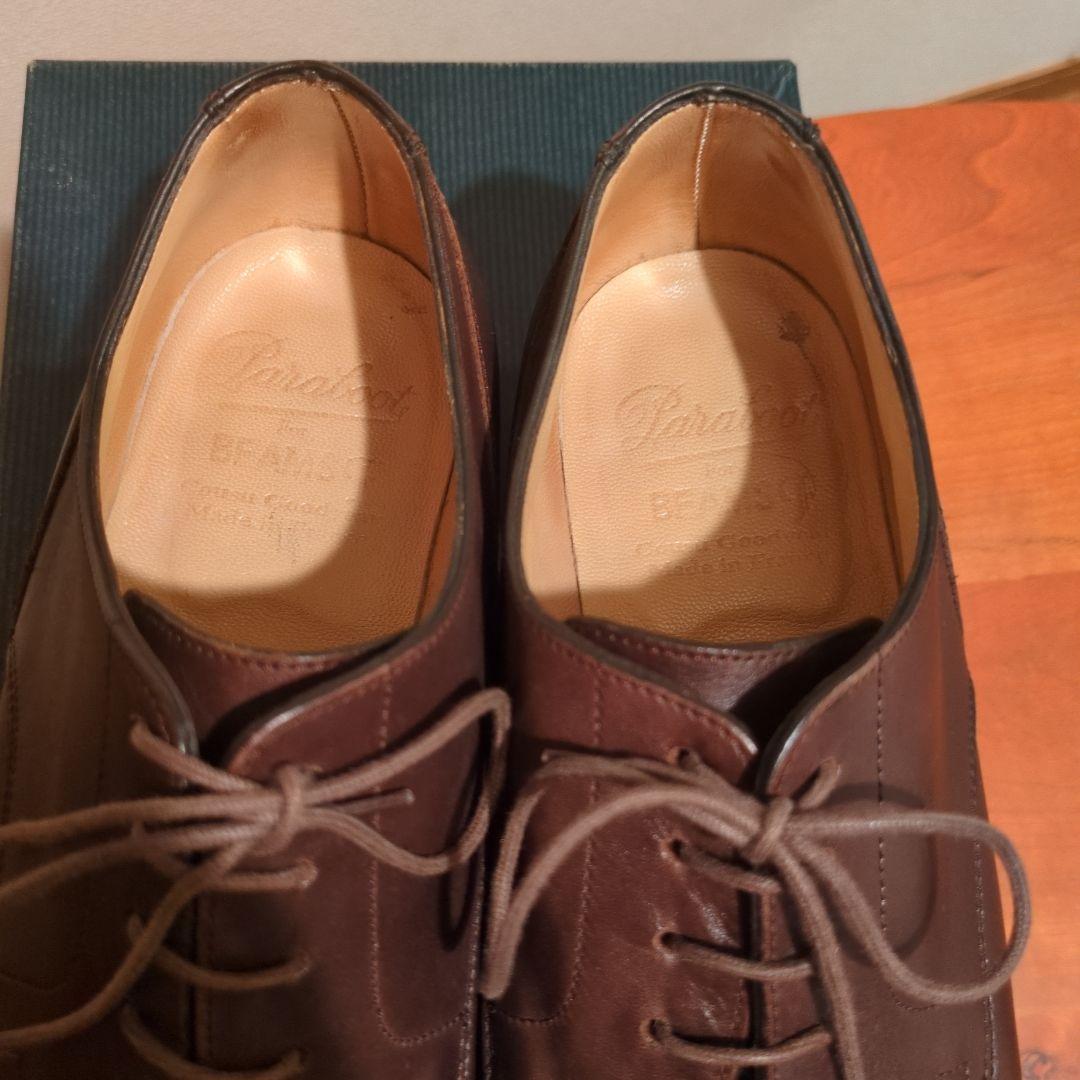 パラブーツ　シャンボード　7F　ダークブラウン