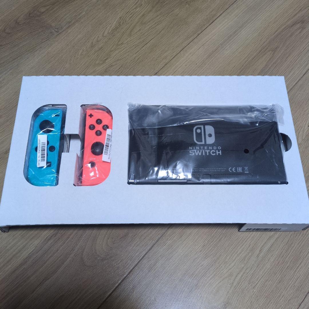 Nintendo Switch ネオンレッド/ネオンブルー 本体(SD付き)