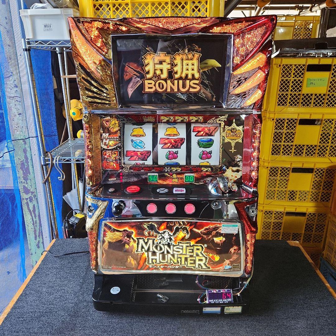 スロット実機 ロデオ5号機 モンスターハンター初代