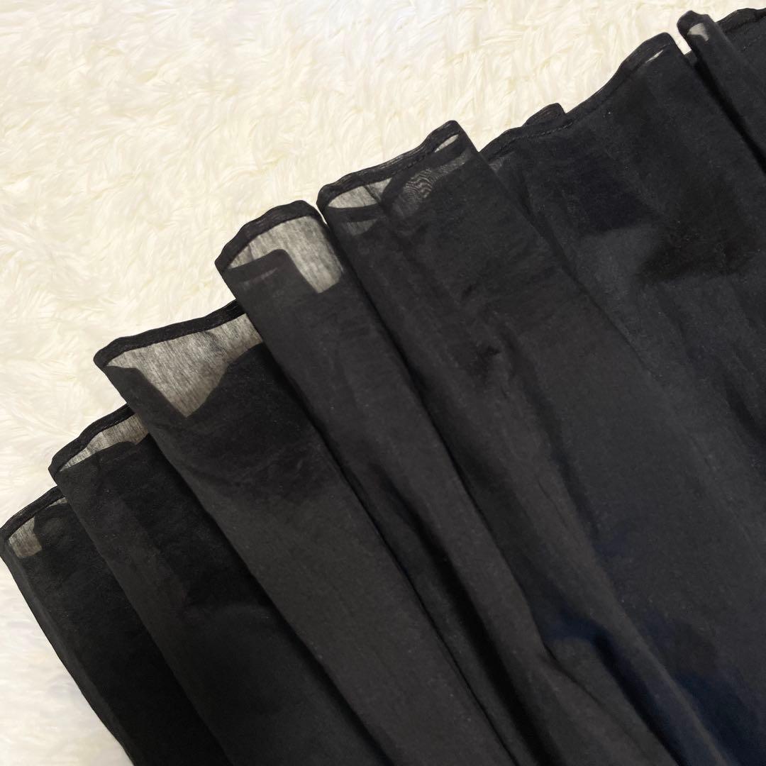 SEVEN TEN by MIHO KWAHITO シアーティアードスカート