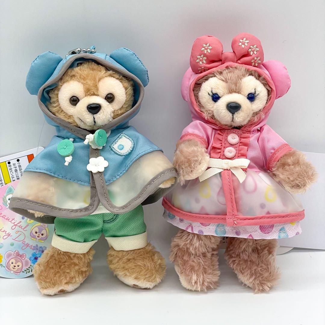ビューティフルレイニーデイズダッフィー ぬいぐるみバッジシェリー