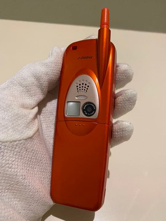 J-T06 トロピカルオレンジ 東芝 ジェイフォン 携帯電話本体のみ