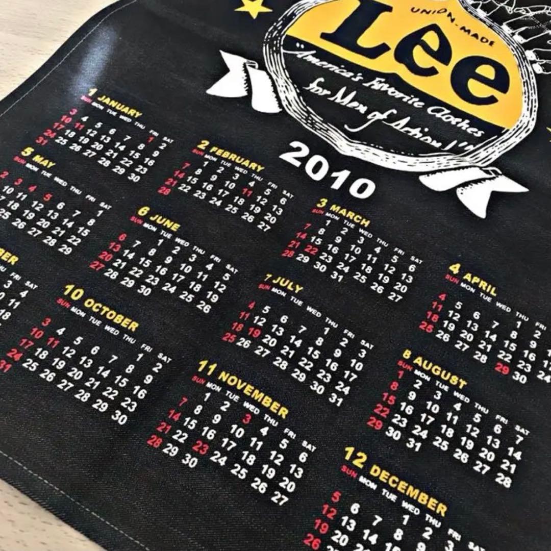 Lee リー デニムカレンダー 2010 非売品 激レア