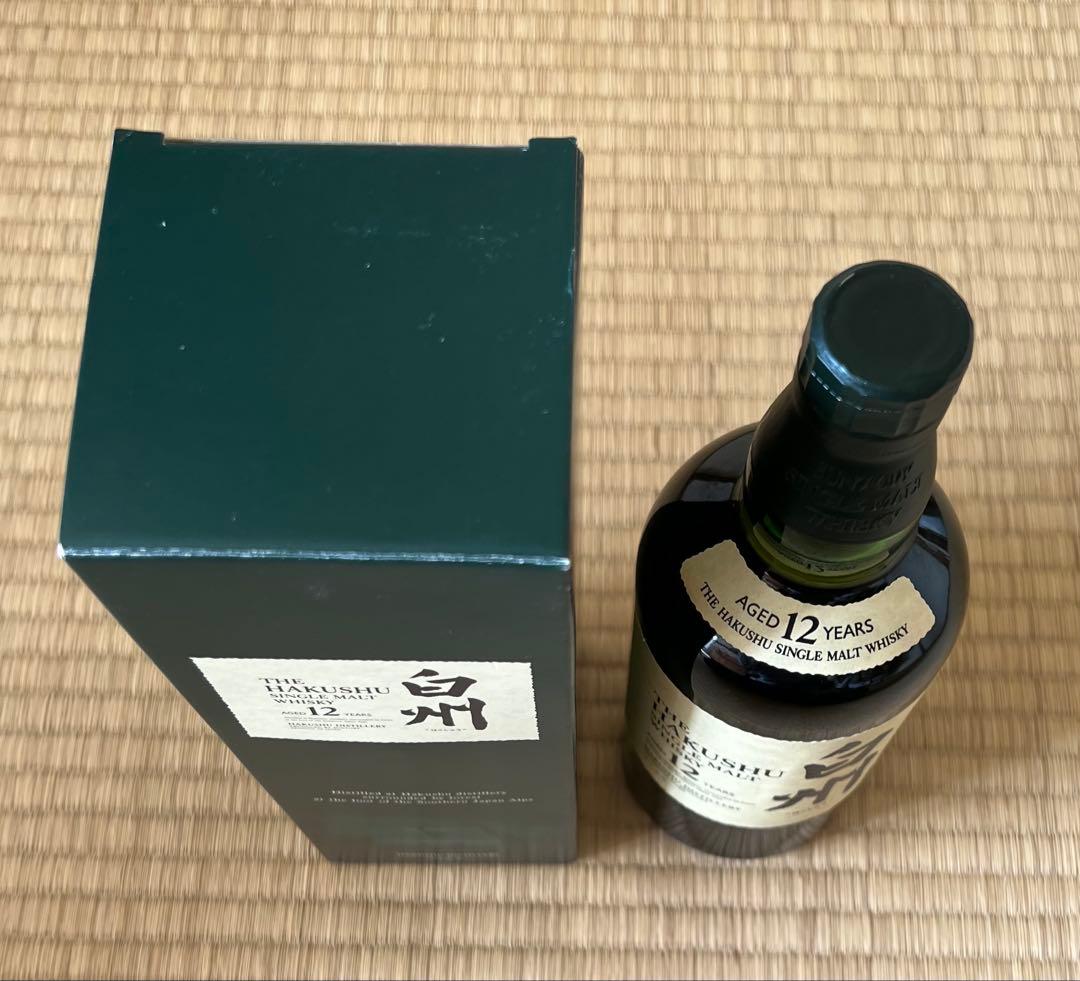 白州 12年【販売休止品・入手困難】サントリー SUNTOR 3本セット箱付き