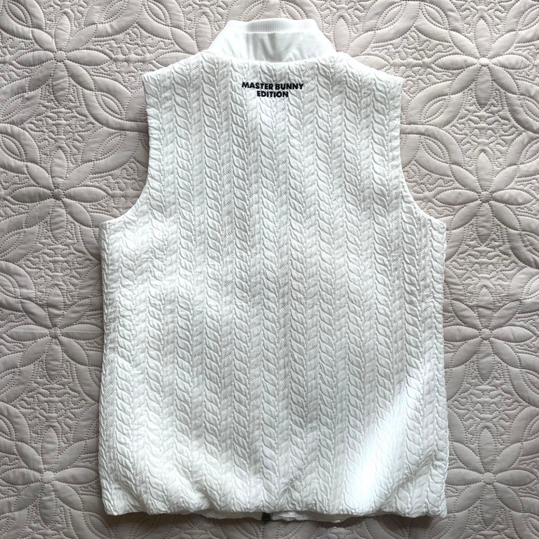 【KS 様】MASTER BUNNY EDITION ベスト　ホワイト　S