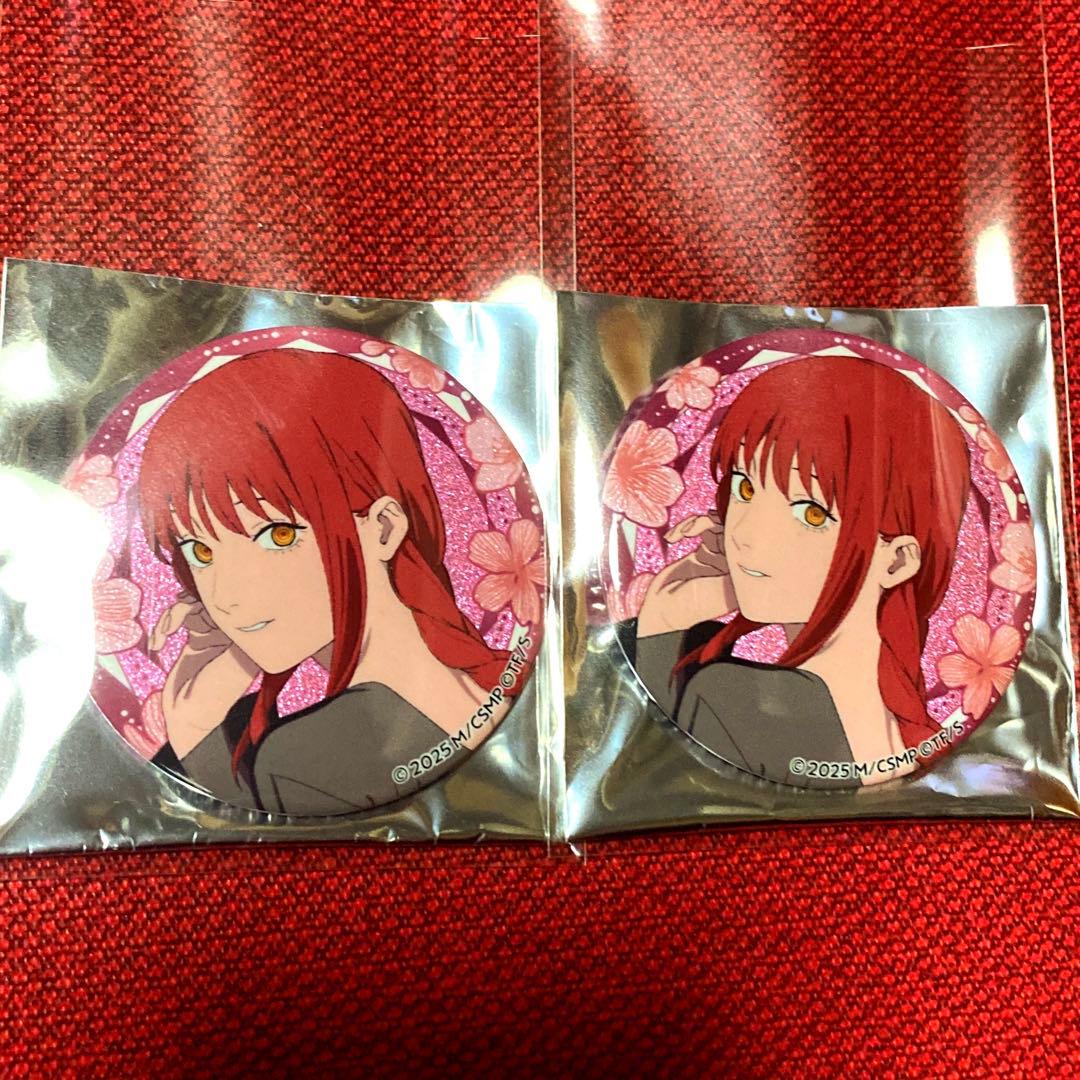 チェンソーマン z プリンスホテル カフェ 缶バッジ マキマ - メルカリ