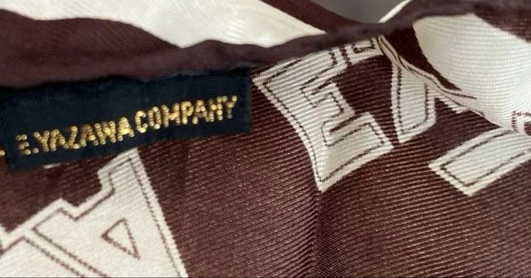 E.YAZAWAカンパニー 出品無し希少　矢沢永吉　　エンドレスロゴハンカチ