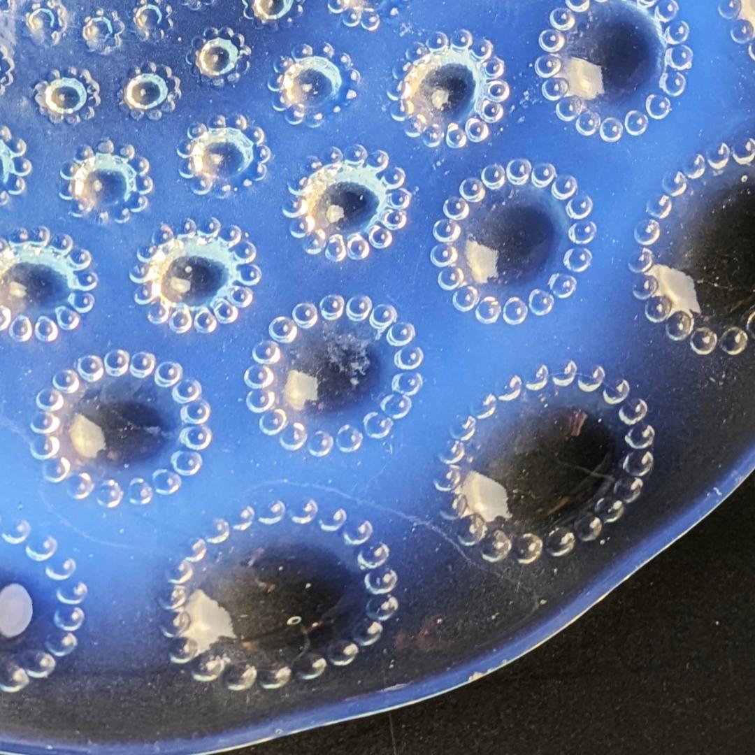 ルネ・ラリック アスター オパルセント大皿 27cm 1935頃 マルシャック