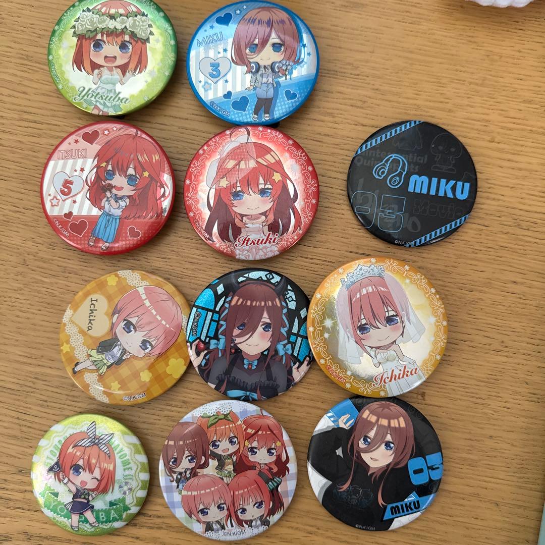 五等分の花嫁　グッズ　ミク多め