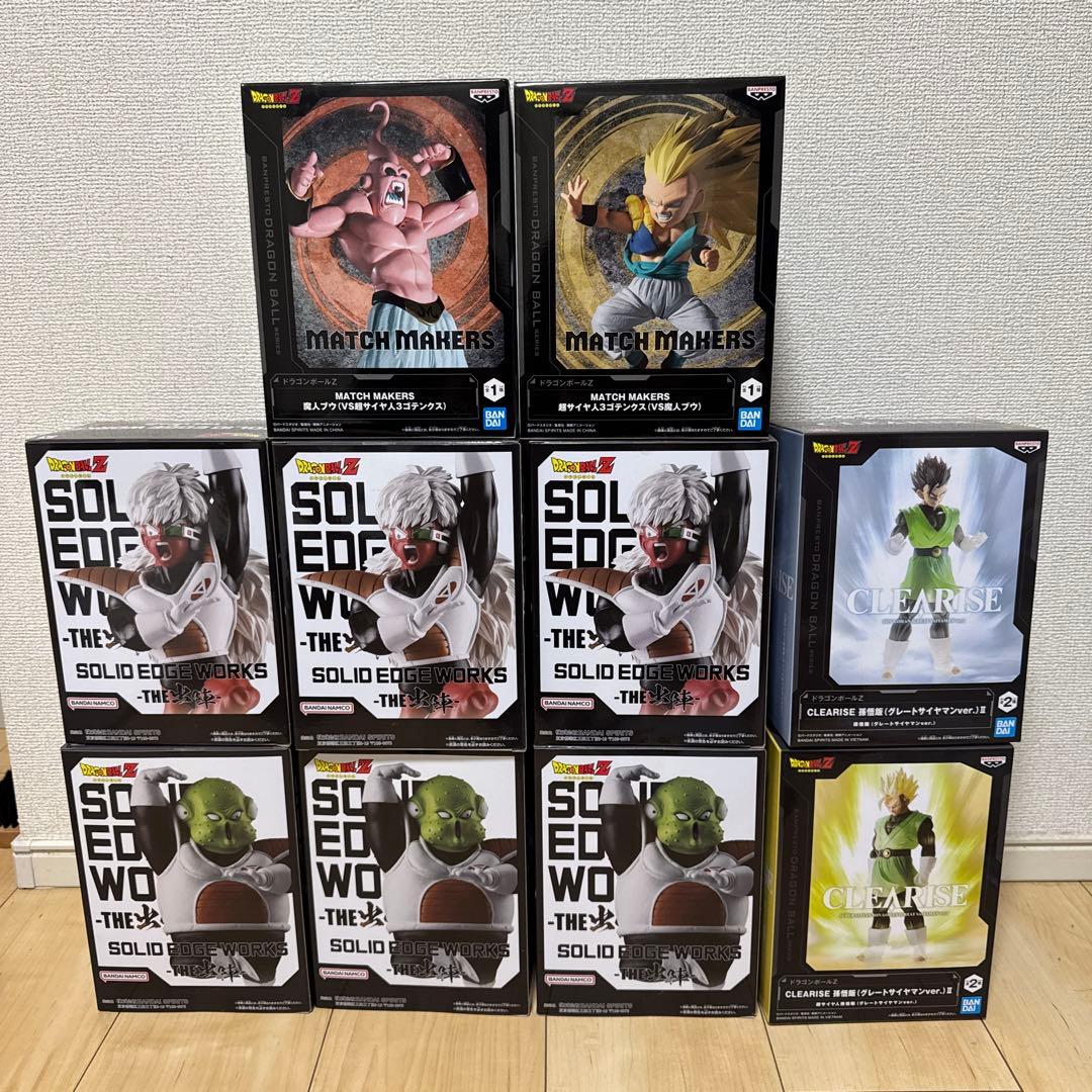 新品未開封 ドラゴンボールZ フィギュア まとめ売り 10対セット