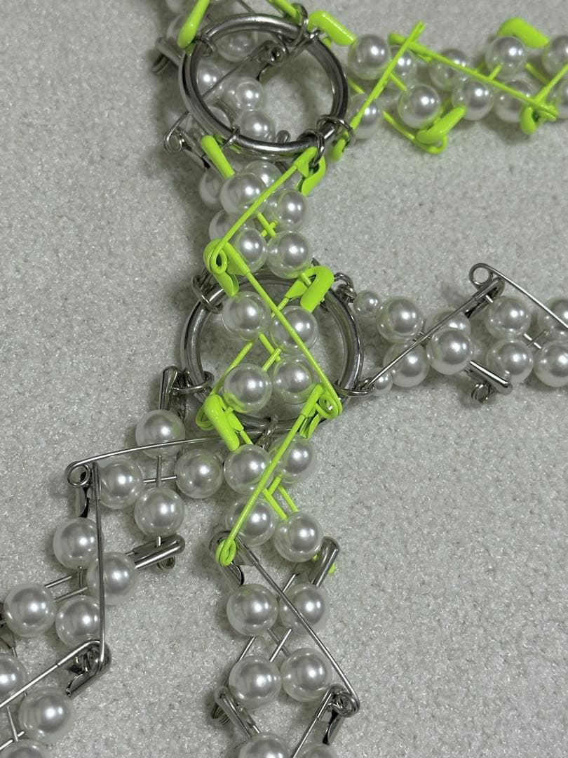 ノワールケイニノミヤ　ハーネス　安全ピン　イエロー