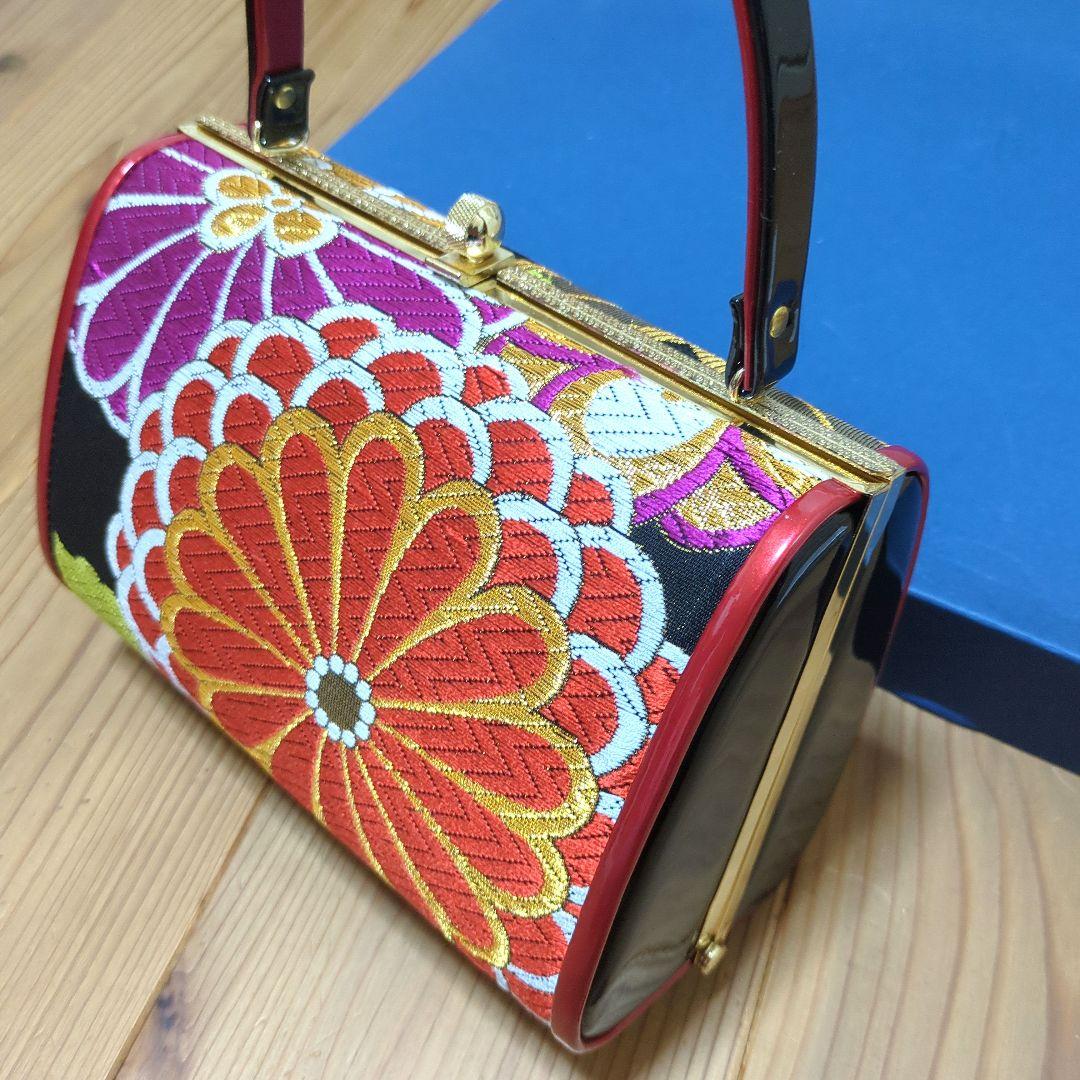 ✿大判花柄✿　成人式 草履 バッグ フェザーショール セット