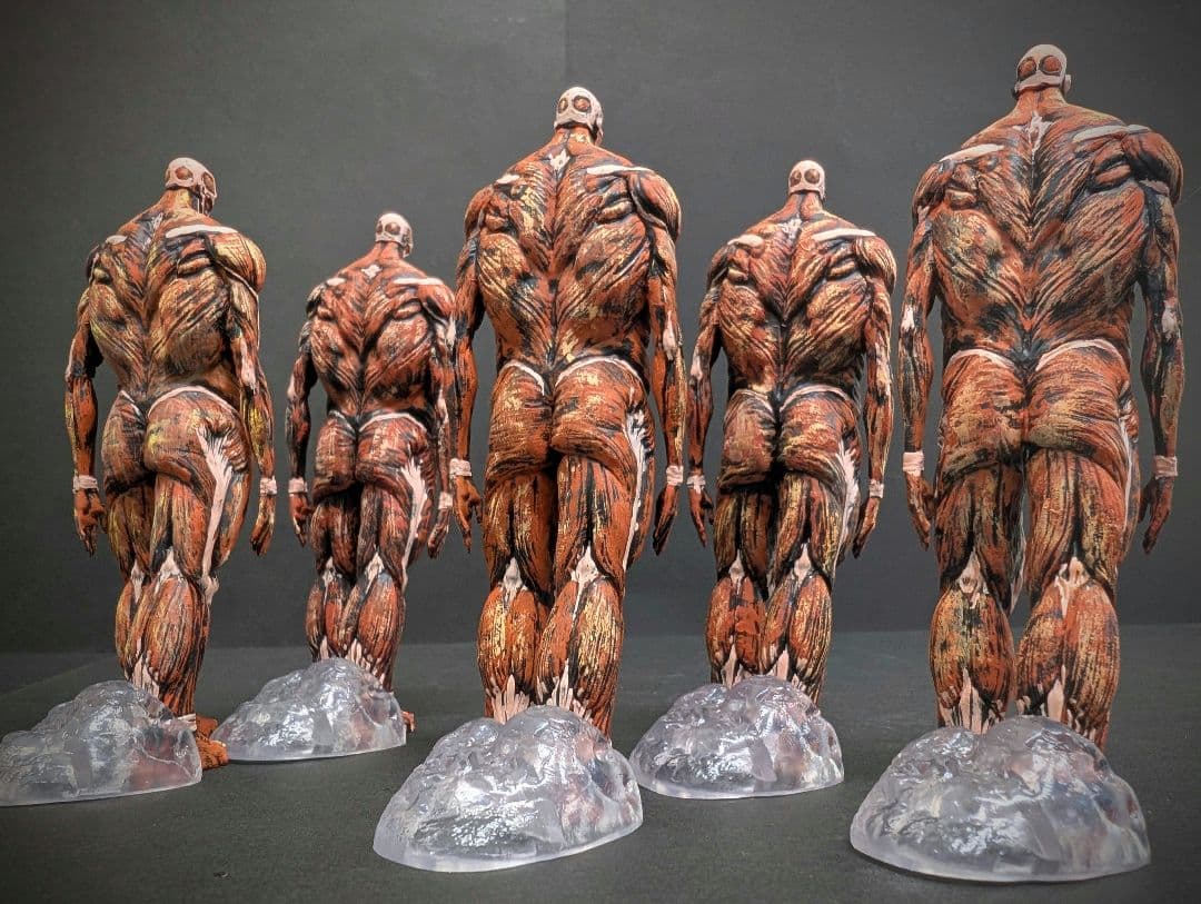 進撃の巨人 ラストワン賞 終尾の巨人、地鳴らしフィギュアリペイント5