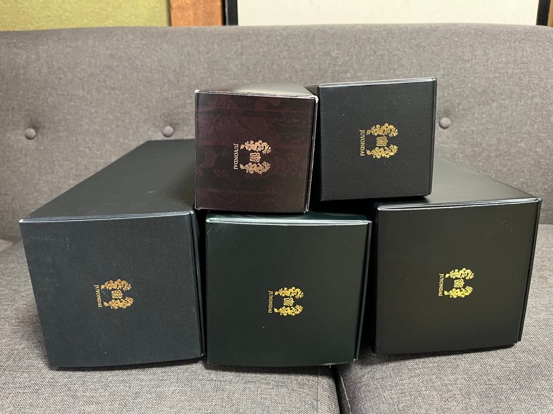 十四代 日本酒 空箱5個セット　1.8L&720ML 特別版含む