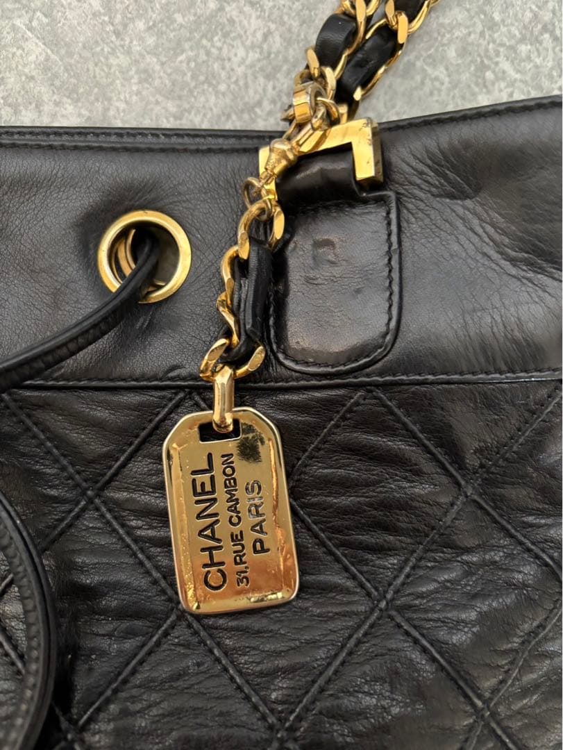 CHANEL:1980年代ヴィンテージ　ショルダーバッグ