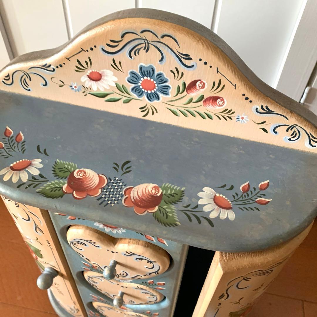 オンライン ストアハンドメイド・手芸 - ハート型引き出しの木製小物