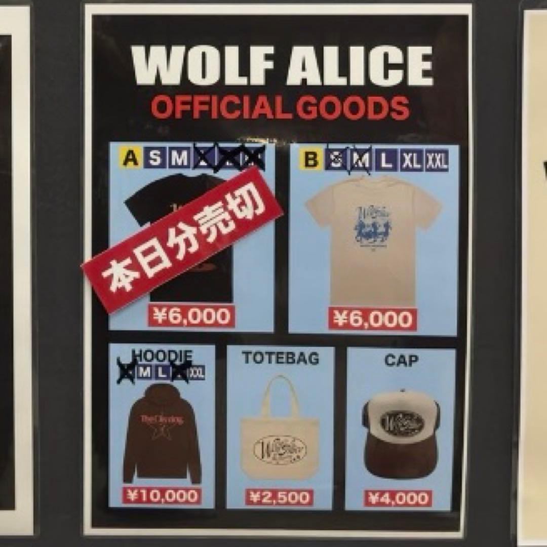 rockin'on sonic Wolf Alice2026来日公演Tシャツ L