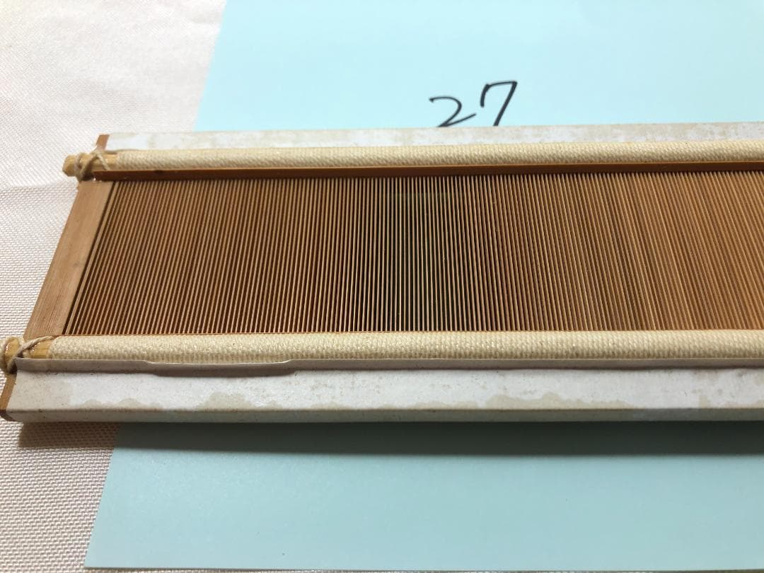 【hapiさま専用】竹筬 27+20　貴重　織り機　手工芸　手織り　ハンドメイド