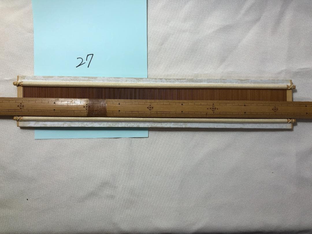 【hapiさま専用】竹筬 27+20　貴重　織り機　手工芸　手織り　ハンドメイド