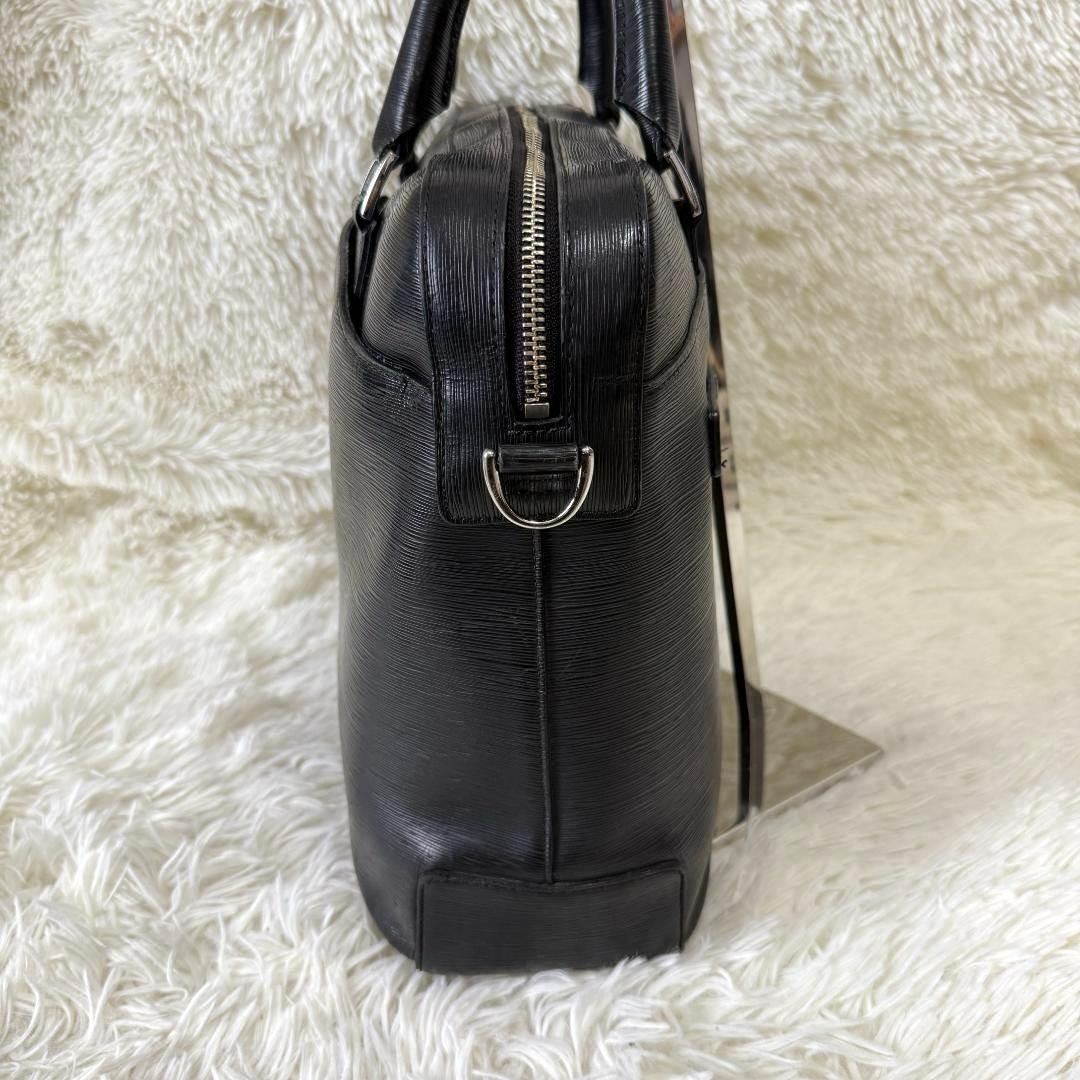 ペッレモルビダ キャピターノ 2way A4ブリーフケース ショルダー ブラック