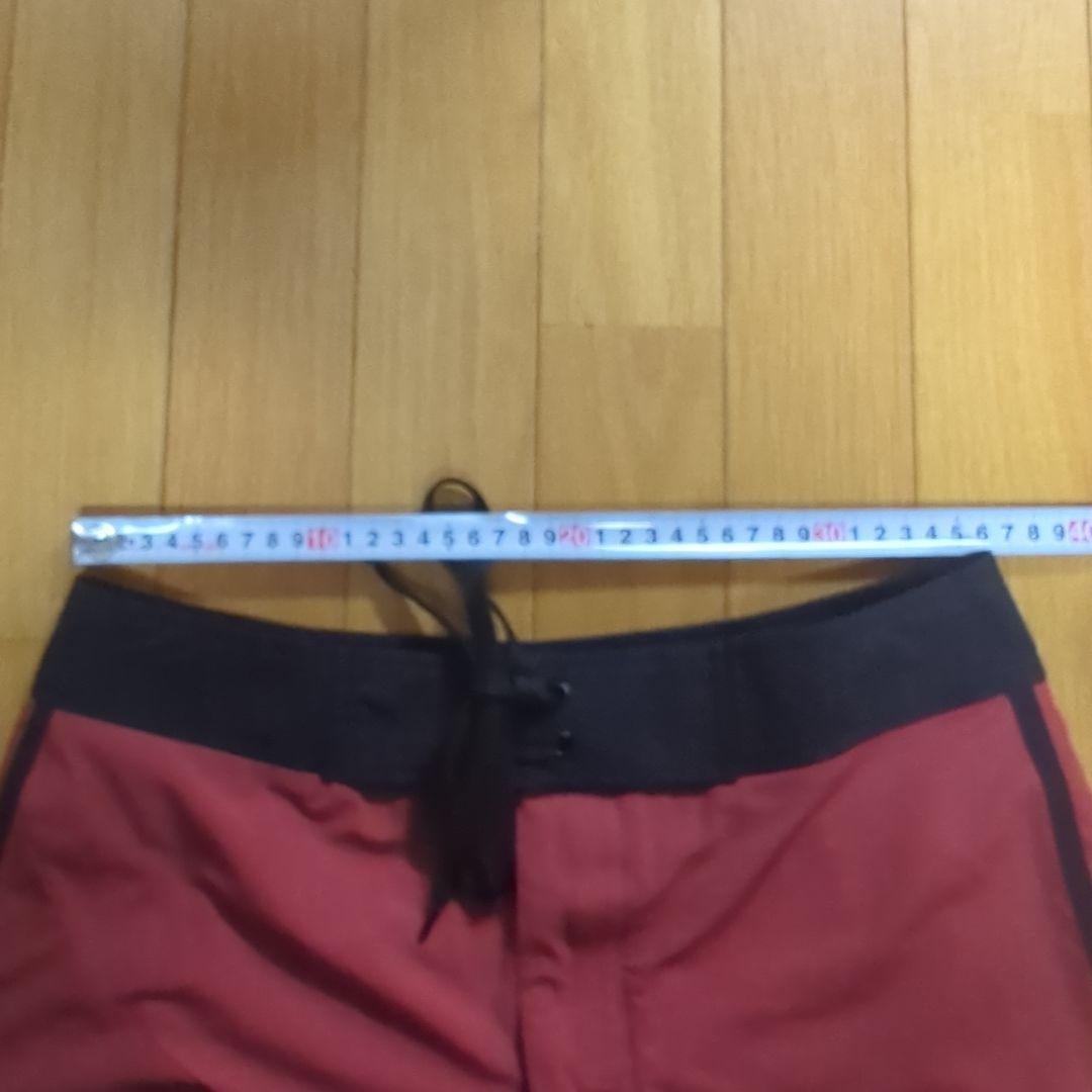 VEATM ビートム サーフパンツ Mサイズ 水着 レッド/ホワイト/ブラック