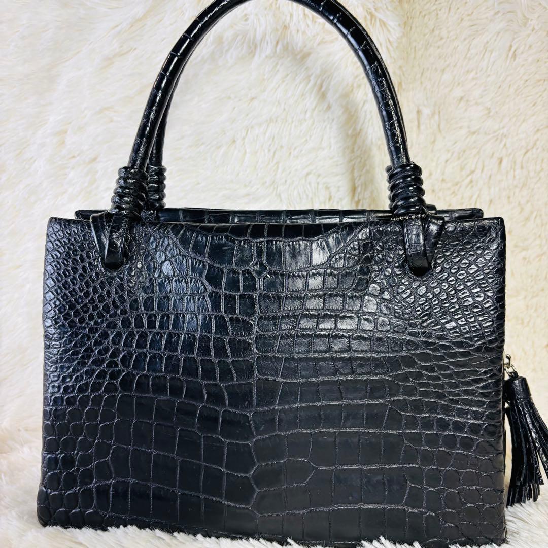 ＪＲＡ excelia クロコダイル バッグ civinile フリンジ ワニ