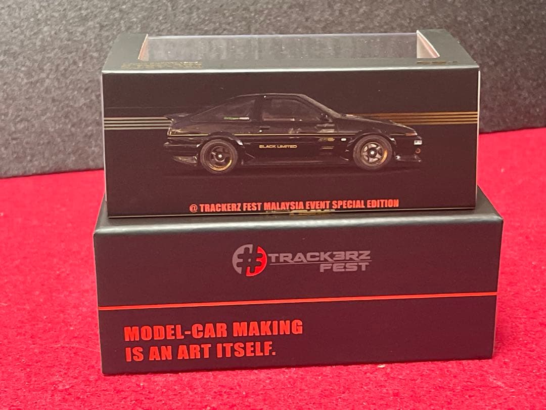 t*k様 トヨタ スプリンター トレノ AE86 ブラックリミテッド 1:64