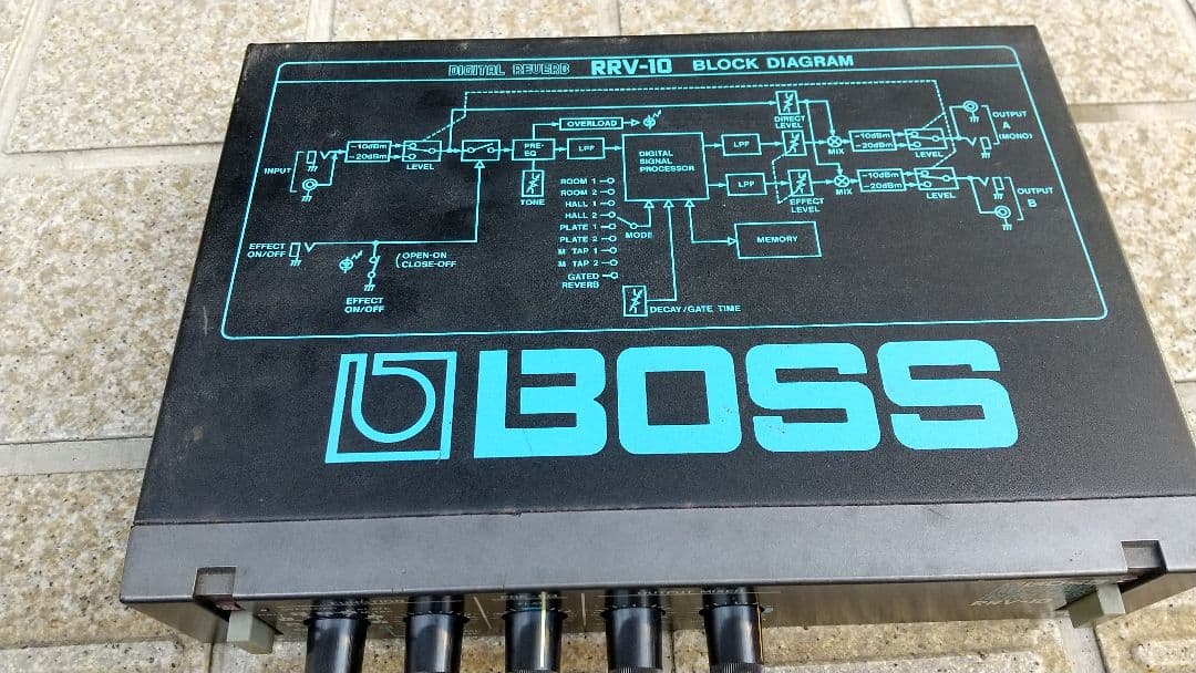 BOSS デジタルリバーブ RRV-10 動作品・本体のみ