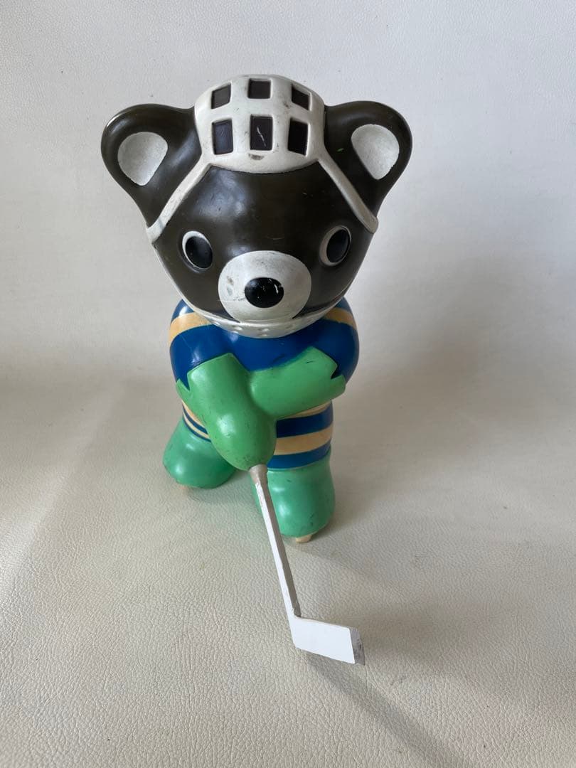 拓銀 たくちゃん 拓ちゃん ソフビ貯金箱 カウンター用 店頭用 アイスホッケー