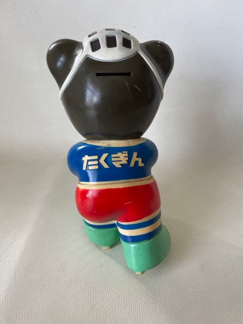 拓銀 たくちゃん 拓ちゃん ソフビ貯金箱 カウンター用 店頭用 アイスホッケー