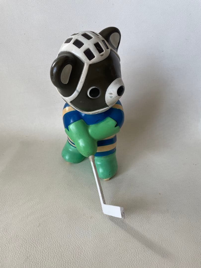 拓銀 たくちゃん 拓ちゃん ソフビ貯金箱 カウンター用 店頭用 アイスホッケー