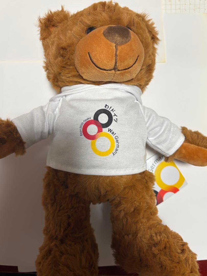大阪関西万博 EXPO2025 万博ドイツ館 テディベア ぬいぐるみ クマ