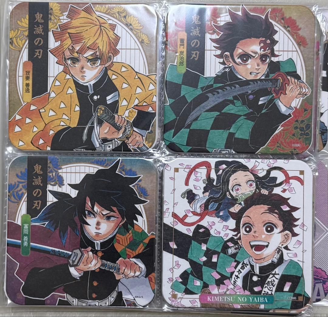 鬼滅の刃アートコースター第2弾 48種 キャラクターグッズ