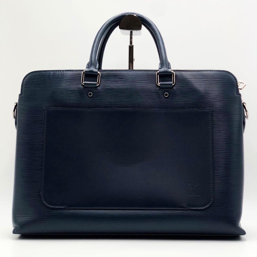 極美品LOUIS VUITTON ルイヴィトン ビジネスバッグ エピ ブルックス