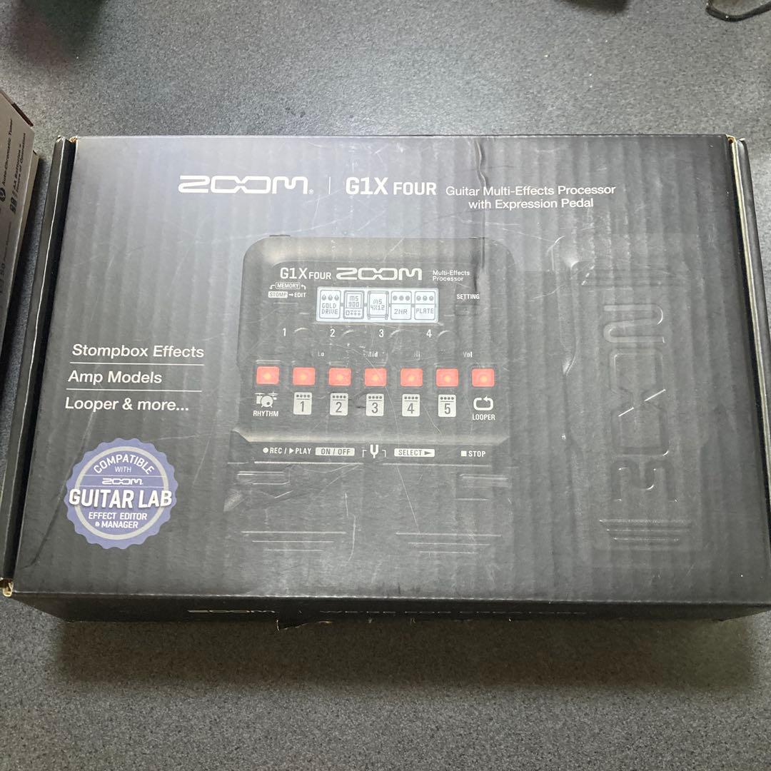 ZOOM G1X FOUR ギターエフェクター ACアダプターなし