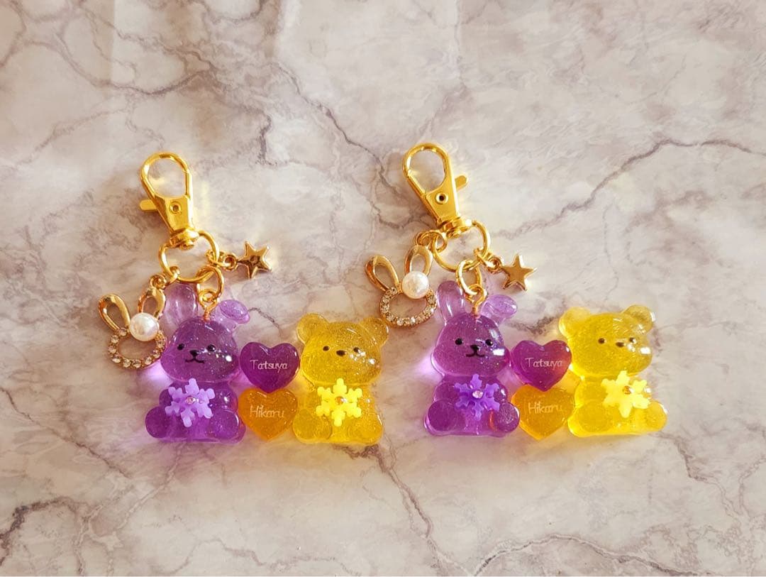 凛　香水瓶キーホルダー