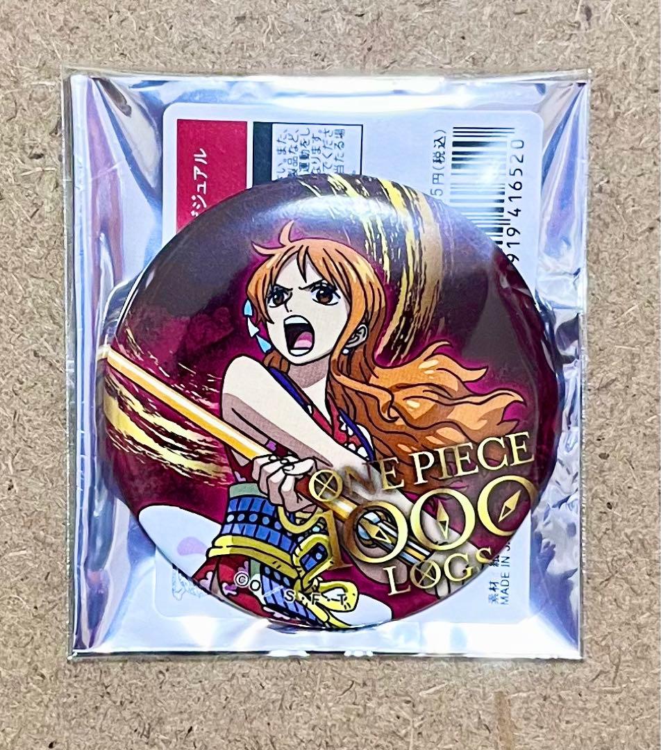 ONE PIECE ワンピース 20周年 1000話 記念 缶バッジ ナミ - メルカリ